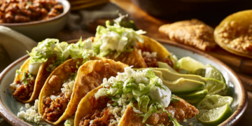 Tacos Dorados With Ground Beef