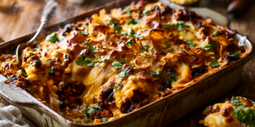 Cheesy Tex-Mex Beef Casserole
