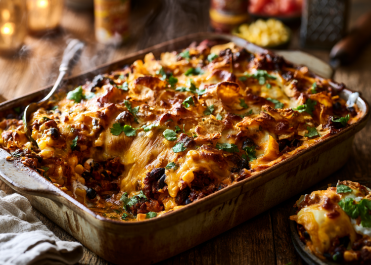 Cheesy Tex-Mex Beef Casserole