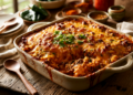 Beef Poblano Pepper &Amp; Rice Casserole