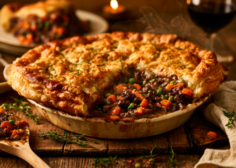 Hearty Beef Pie Casserole 1 Beef Pea &Amp; Carrot Pie Casserole